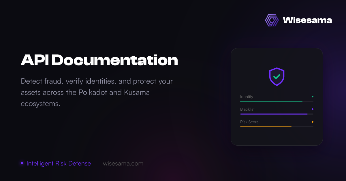 API Documentation | Wisesama